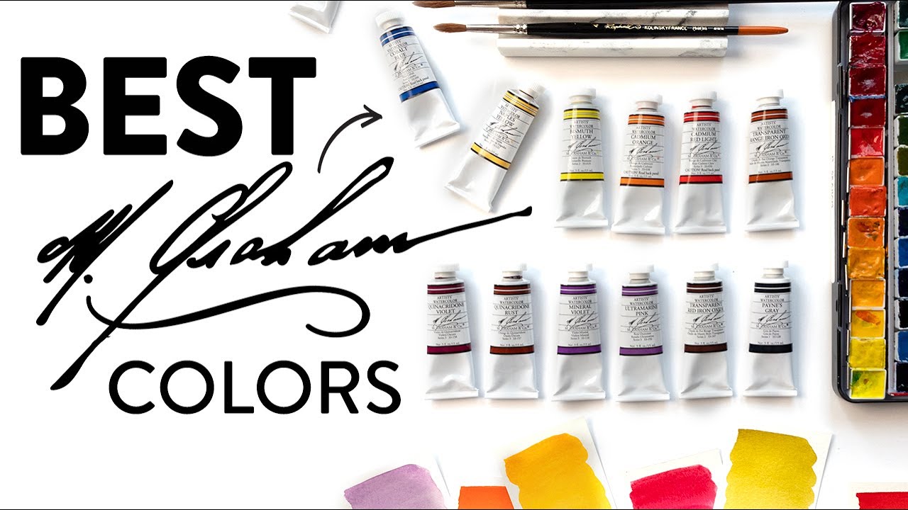 M. Graham Basic 5-Color Watercolor Set Review: Fun for Experienced