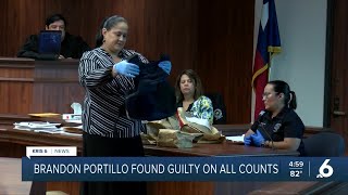 Brandon Portillo found guilty in the death of CCPD officer Alan McCollum