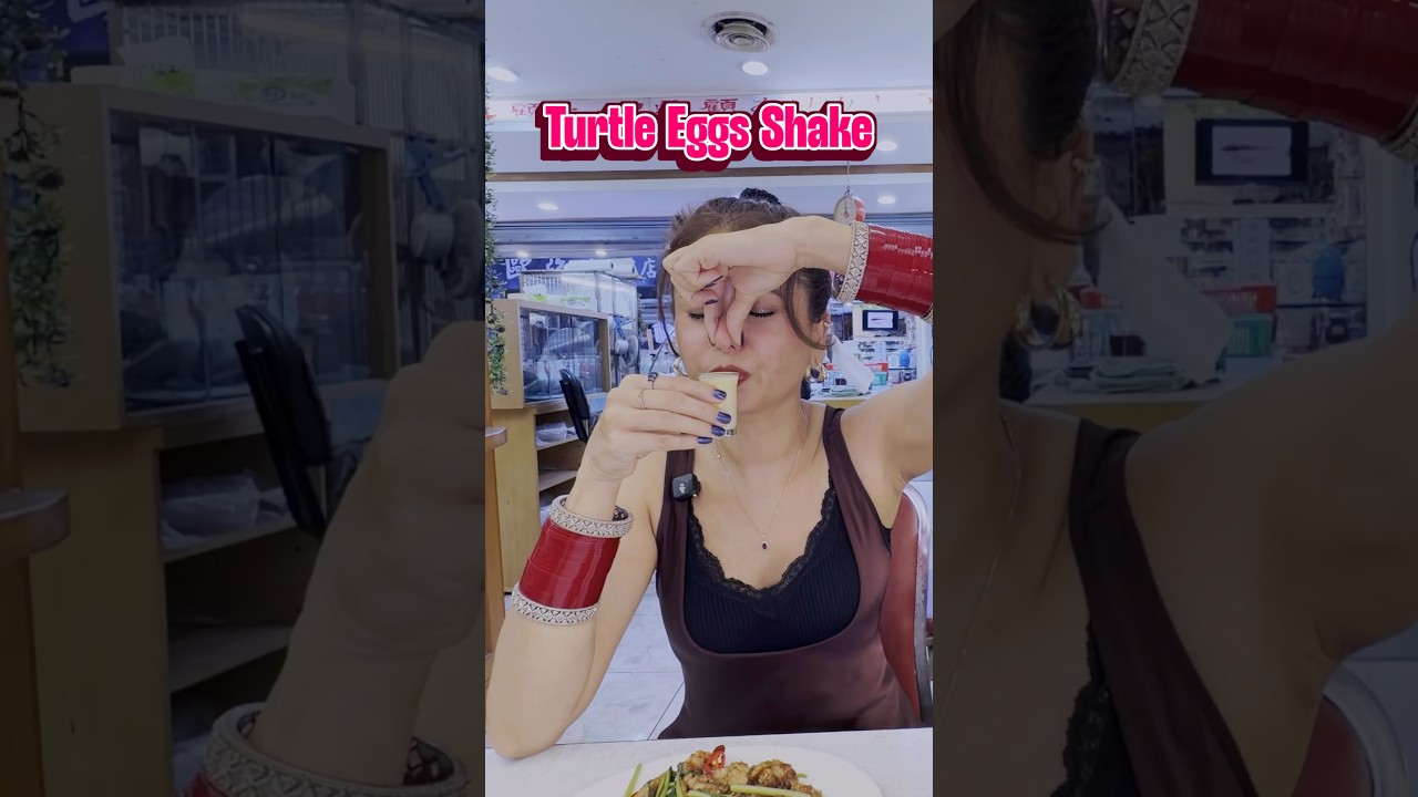 Raw turtle eggs