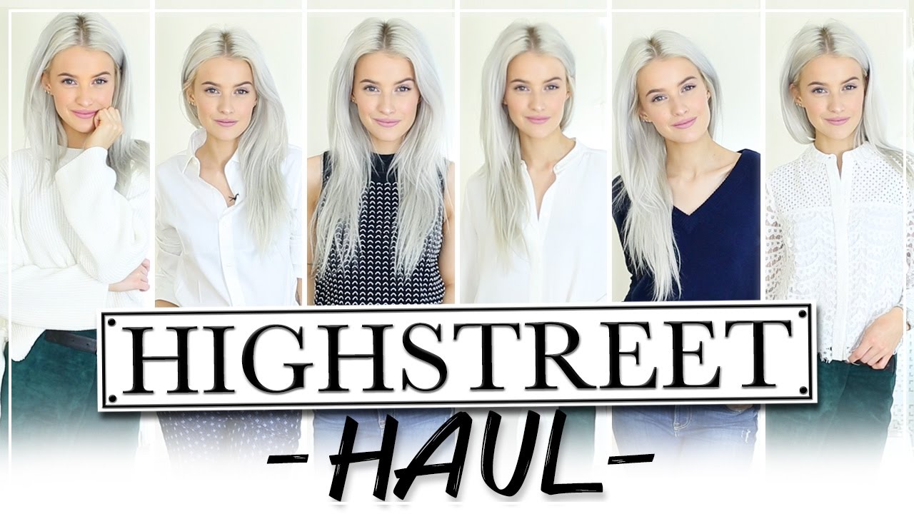 HIGH-END HIGHSTREET HAUL AND TRY ON | Topshop, Reiss, Joseph, Whistles, Rag and Bone