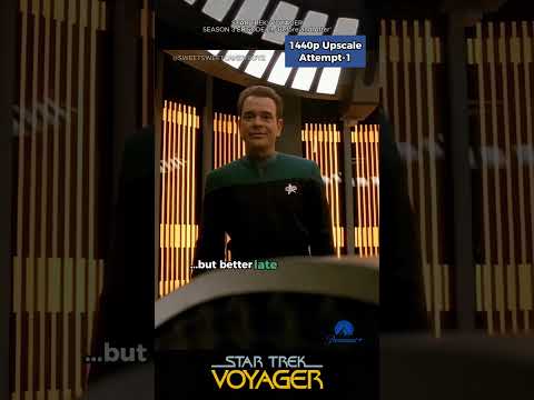 [4K] The Doctor has hair?! | Star Trek: Voyager S03E21 