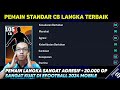 INILAH CB STANDAR LANGKA TERBAIK HANYA 20000 GP - KECEPATAN 93 DEFENSE 95 EFOOTBALL 2024 MOBILE