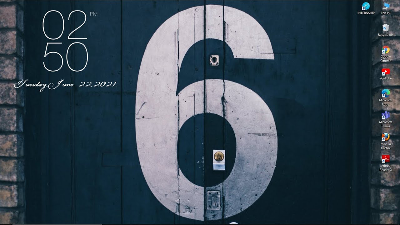 Customize laptop/ Desktop Home screen | Amazing and Simple | - YouTube