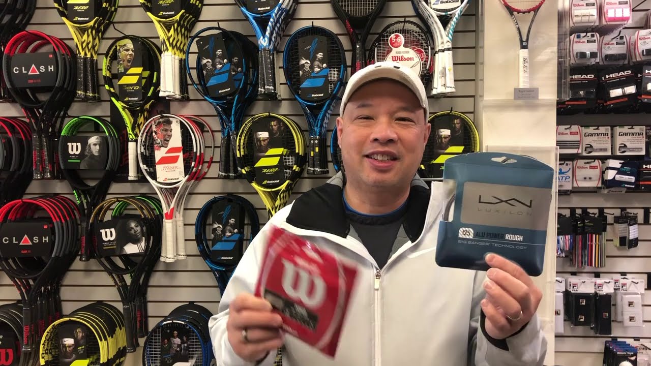 HYBRID TENNIS STRINGING WHAT ARE THE BENEFITS WHY DO IT YouTube