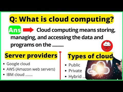 what is cloud computing in Hindi/Urdu | introduction to cloud computing | cloud computing