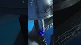 Machining POV inside the Matsuura MAM 👀 #cncmachining #americanmanufacturing #manufacturing