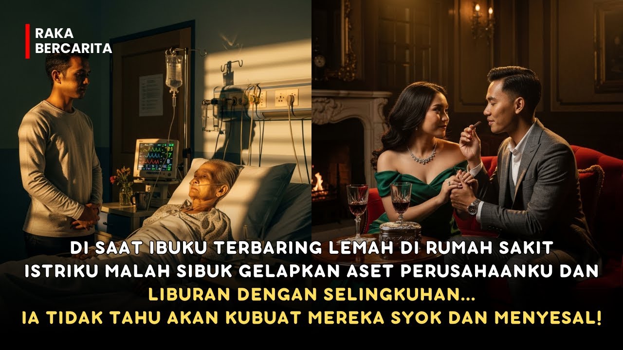 IBUKU DIRAWAT DI RUMAH SAKIT, TAPI ISTRIKU MALAH MENGGELAPKAN ASET PERUSAHAAN DAN BERLIBUR—IA TIDAK