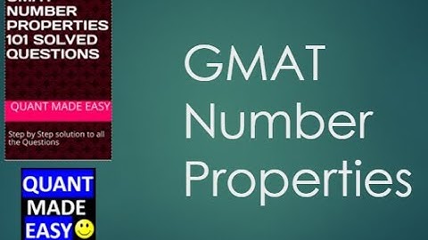 GMAT | Odd Even Concept and Questions