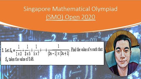 Q3 of SMO 2020 Open  (telescoping and partial fraction)