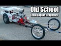 Old school front engine dragsters