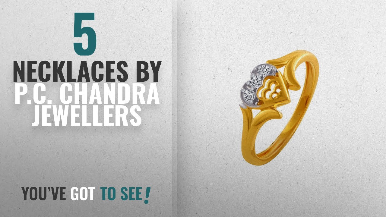 pc chandra jewellers wedding ring collection with price