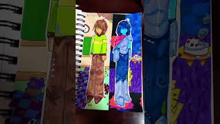 Kris dark and light world #deltarune #drawing #art #acrylicmarker #krisdreemurr #artist
