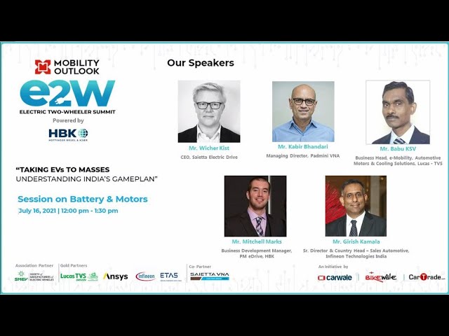 Mobility Outlook | Technical Session on Battery & Motors