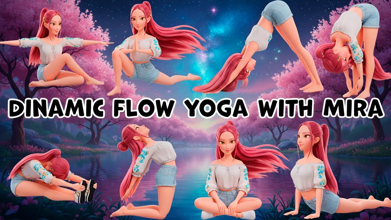 Dynamic Flow Yoga with Mira | Full Body Stretch & Energy Boost | Yoga Alegre with Sofi
