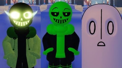 [Undertale Timeline Collapse] April fools Event 2025: Green sans+skin variant&Napstablook+Perks