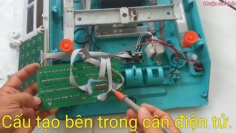 Khám phá xem cấu tạo bên trong cân điện tử /Thuận chế cháo #45