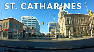 St. Catharines Downtown Drive 4K - Ontario, Canada