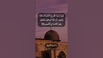 سورة التوبة الآية ٤٥ الى ٤٧ بصوت الشيخ محمد صديق المنشاوي