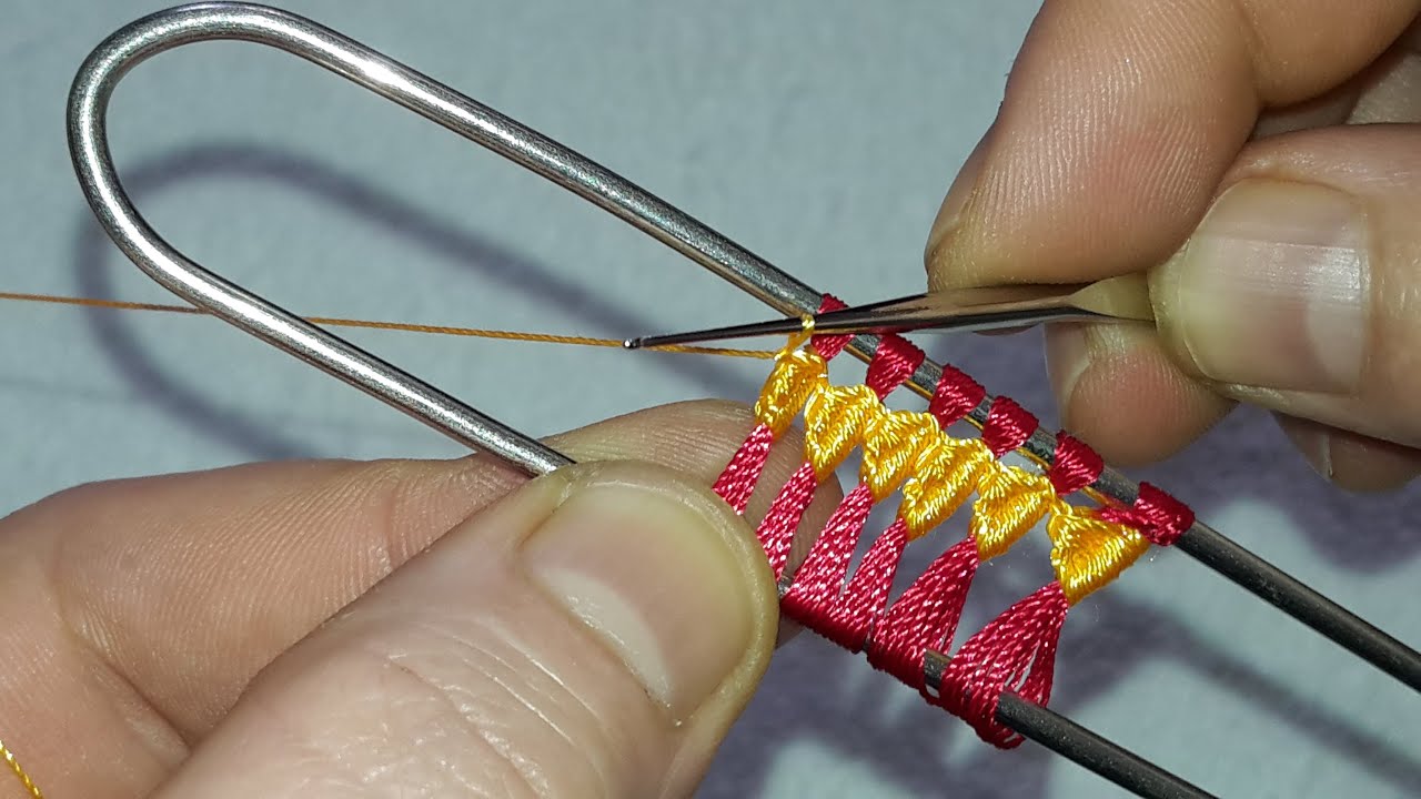 833 Farklılık benim işim ne iğne ne tığ nede mekik gibi çok farklı bir tığ oyası