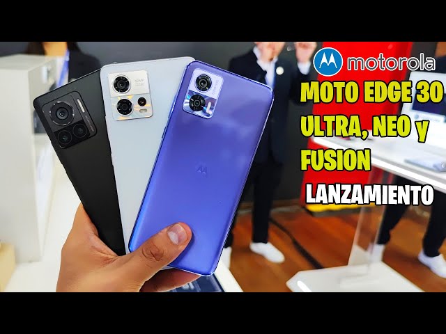 Motorola Edge 30 Ultra, Fusion y Neo, características, precio y  especificaciones