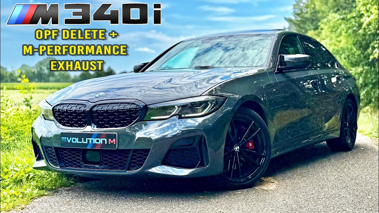 BMW M340i gets OPF DELETE & M PERFORMANCE EXHAUST  *NO ENGINE CODES*