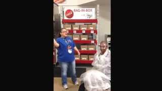 Sams Club Hodgkins IL  pie in face #2