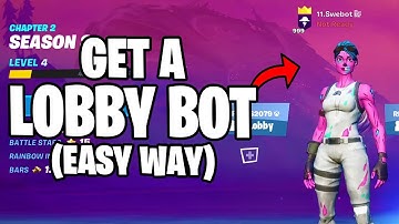 How to get a FORTNITE *LOBBY BOT* with Swe Bot! (get EVERY SKIN) (WORKING SEASON 8)