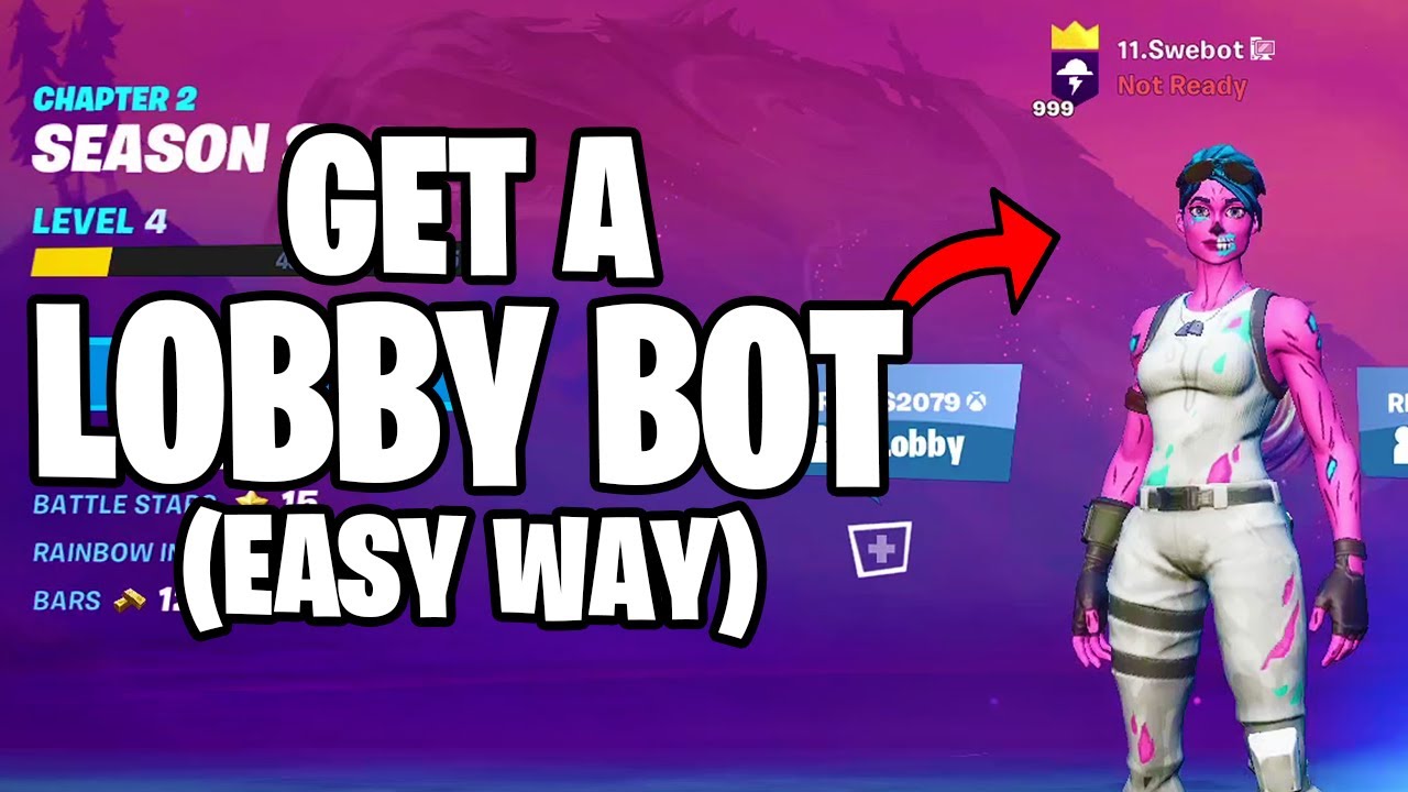 How to get a FORTNITE *LOBBY BOT* with Swe Bot! (get EVERY SKIN ...