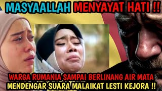 MASYAALLAH !! WARGA RUMANIA MENANGIS MENDENGAR LESTI KEJORA BAWAKAN LAGU UMMI !!#lestikejora #viral