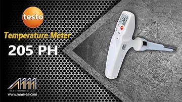 TESTO 205 pH temperature measuring instrument
