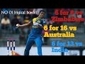 Number one magical bowler in cricket history ajanthas world records