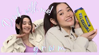 ❀ quick drunk grwm! ❀