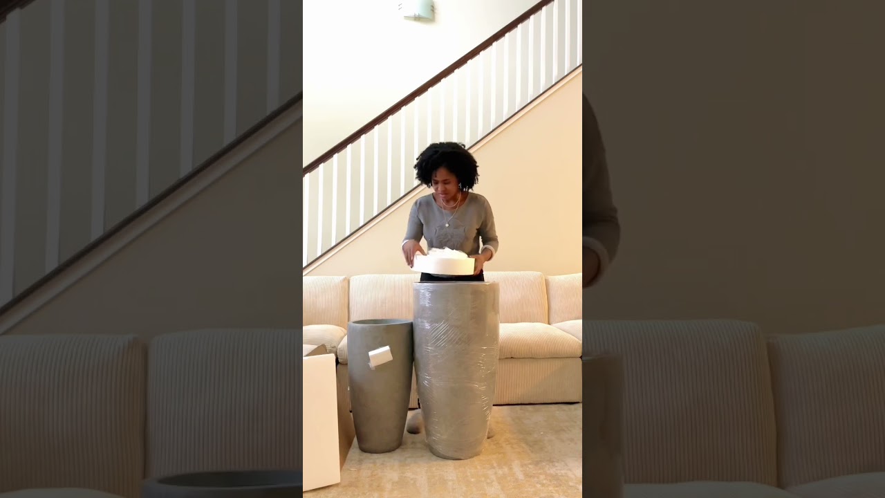 Affordable Large Planters from Amazon #shorts #homedecor #lifestyle #amazonfinds #amazonproducts