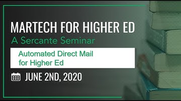 Automated Direct Mail for Higher Ed in Salesforce