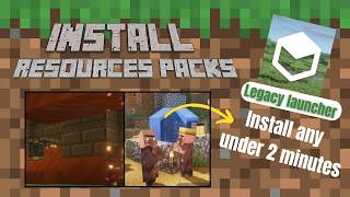 Famous How to Install Resource Packs in Legacy Launcher (2026) - Under 2 Minutes! Profile