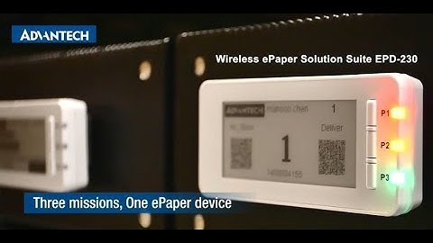 Industrial ePaper Display | Smart Factory Solutions [Webinar]