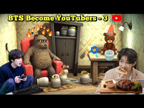 BTS Become YouTubers // Part - 3 // Real Hindi Dub