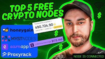 TOP 5 FREE Crypto Nodes & Passive Income Apps That ACTUALLY Pay in 2025