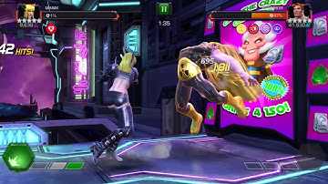 Magik vs map 6 HYPERION. Insane fight - Marvel contest of champions