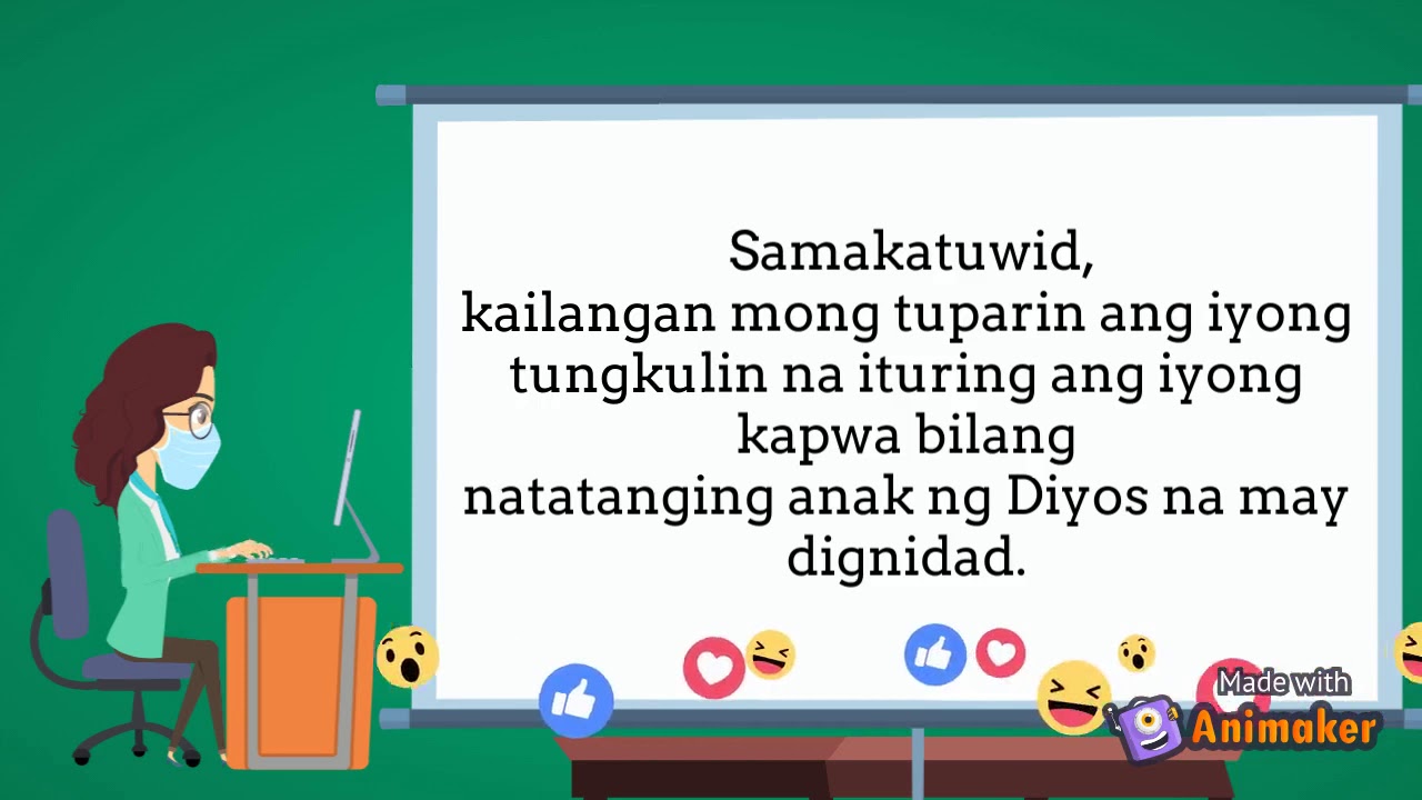 Ang Dignidad Ng Tao Youtube