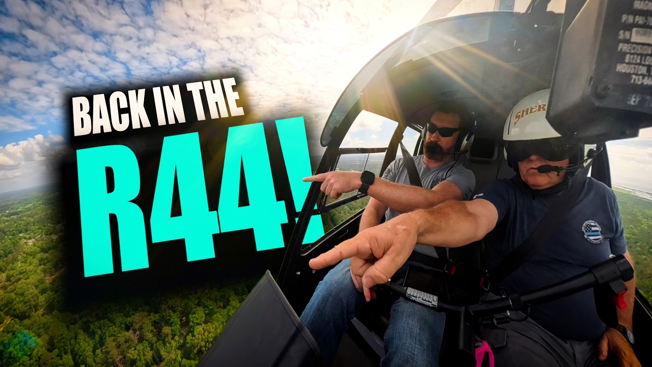 R-44 Training Session with Lester: 180 Autos, Autorotations & More