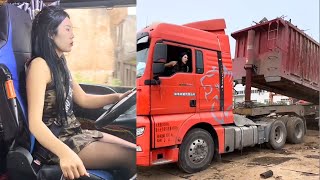 Strong Independent Beautiful Female Truck Driver Taotao Part 6
