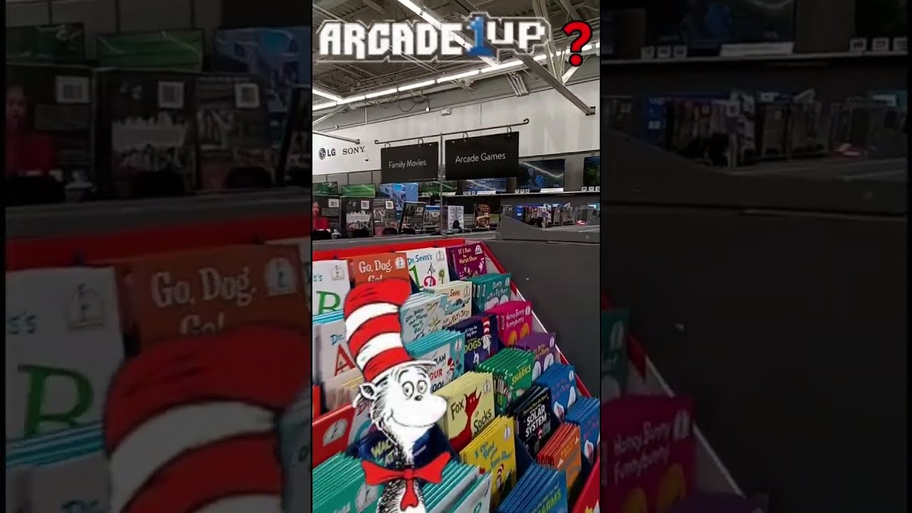 Walmart Ditches Arcade 1Up for Dr. Seuss Books — Game Over!