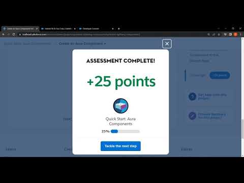 Salesforce Trailhead - Create an Aura Component