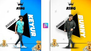 New King Crown Photo Editing | Picsart Photo Editing Tutorial 🔥 screenshot 4