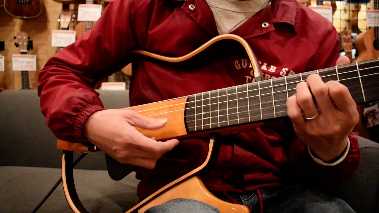 USED/YAMAHA SLG-120NW@guitarshoptantan - YouTube