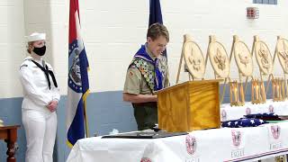 Chase's Eagle Scout speech