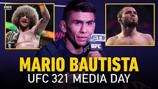 Mario Bautista: Jose Aldo Fans Are More Vocal Than Umar Nurmagomedov Fans | MMA Fighting