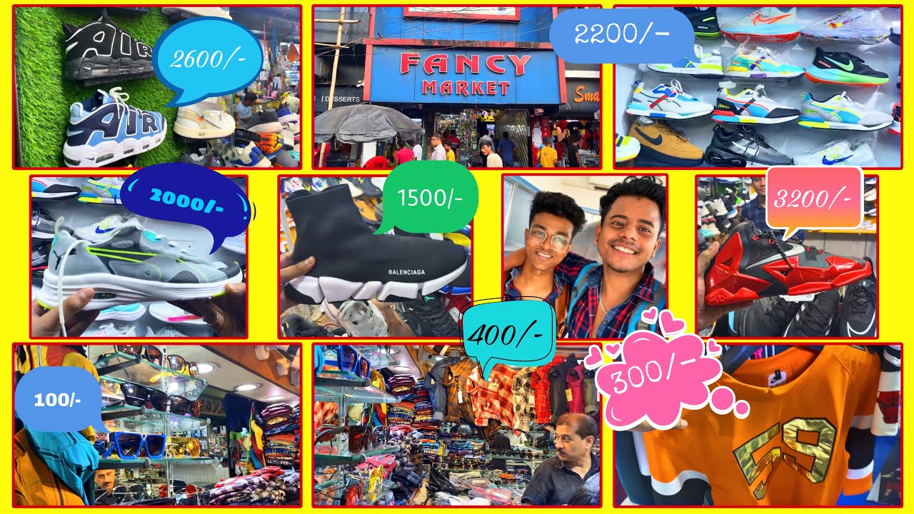 FANCY MARKET Durga Puja Collection 2022. Khidirpur Durga Puja Shopping. Shoes, T-shirt & Sunglasses.