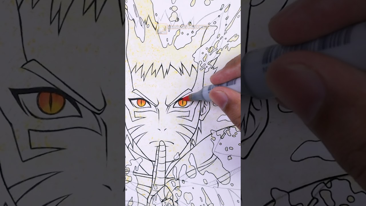 Drawing NARUTO || Orange Art 🍊 